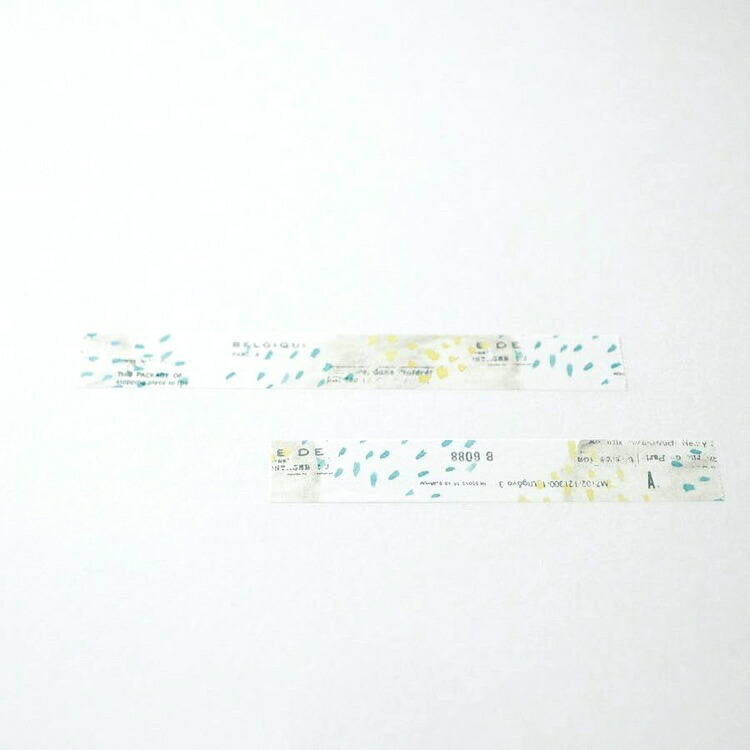 楽天市場】ヨハク マスキングテープ ユキフルアサ 15mm 日本製 Masking