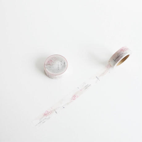 楽天市場】ヨハク クリアマスキングテープ ハイイロ 15mm 日本製 Clear