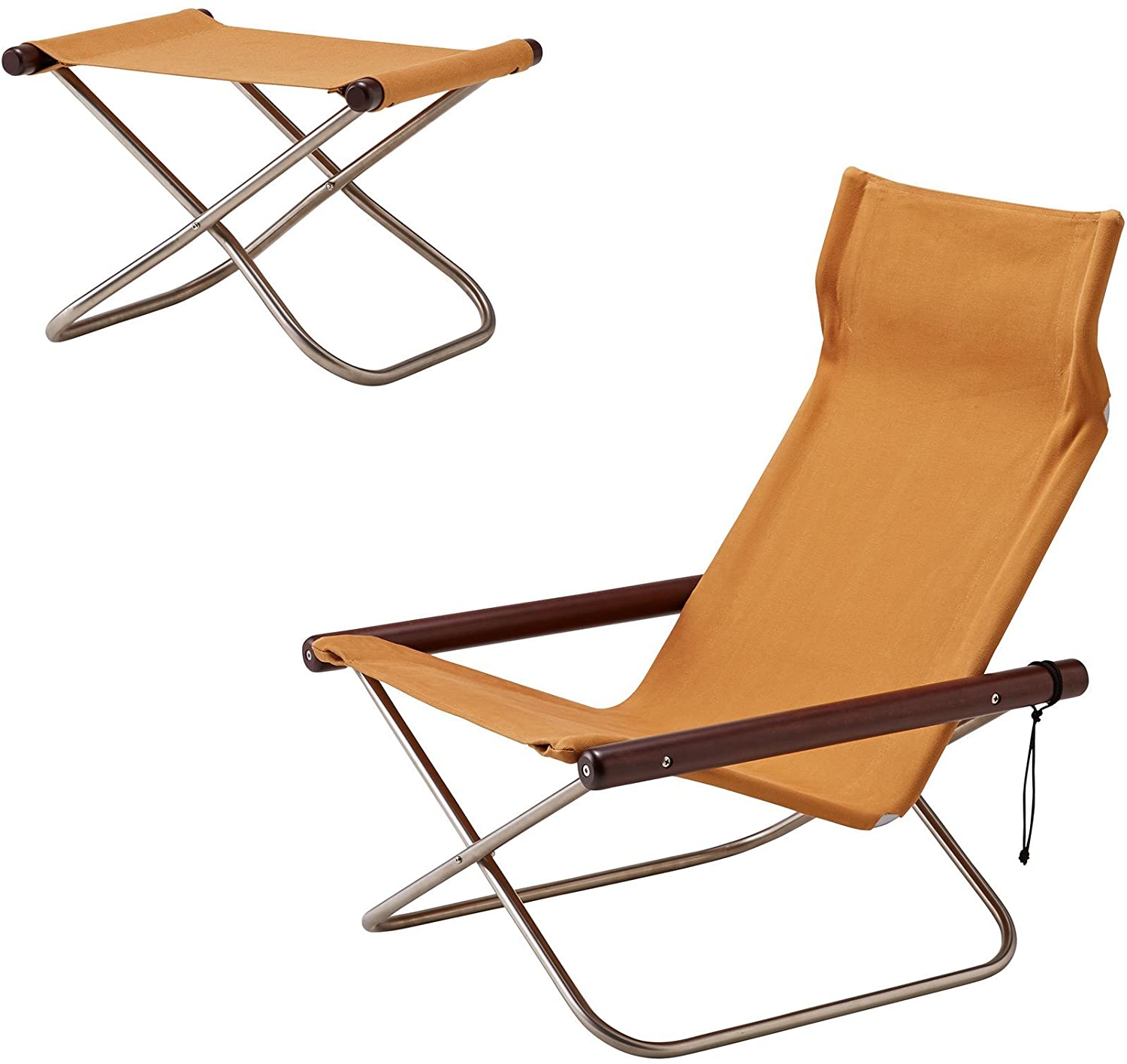 楽天市場】ニーチェアエックス ロッキング オットマン セット [ブルー