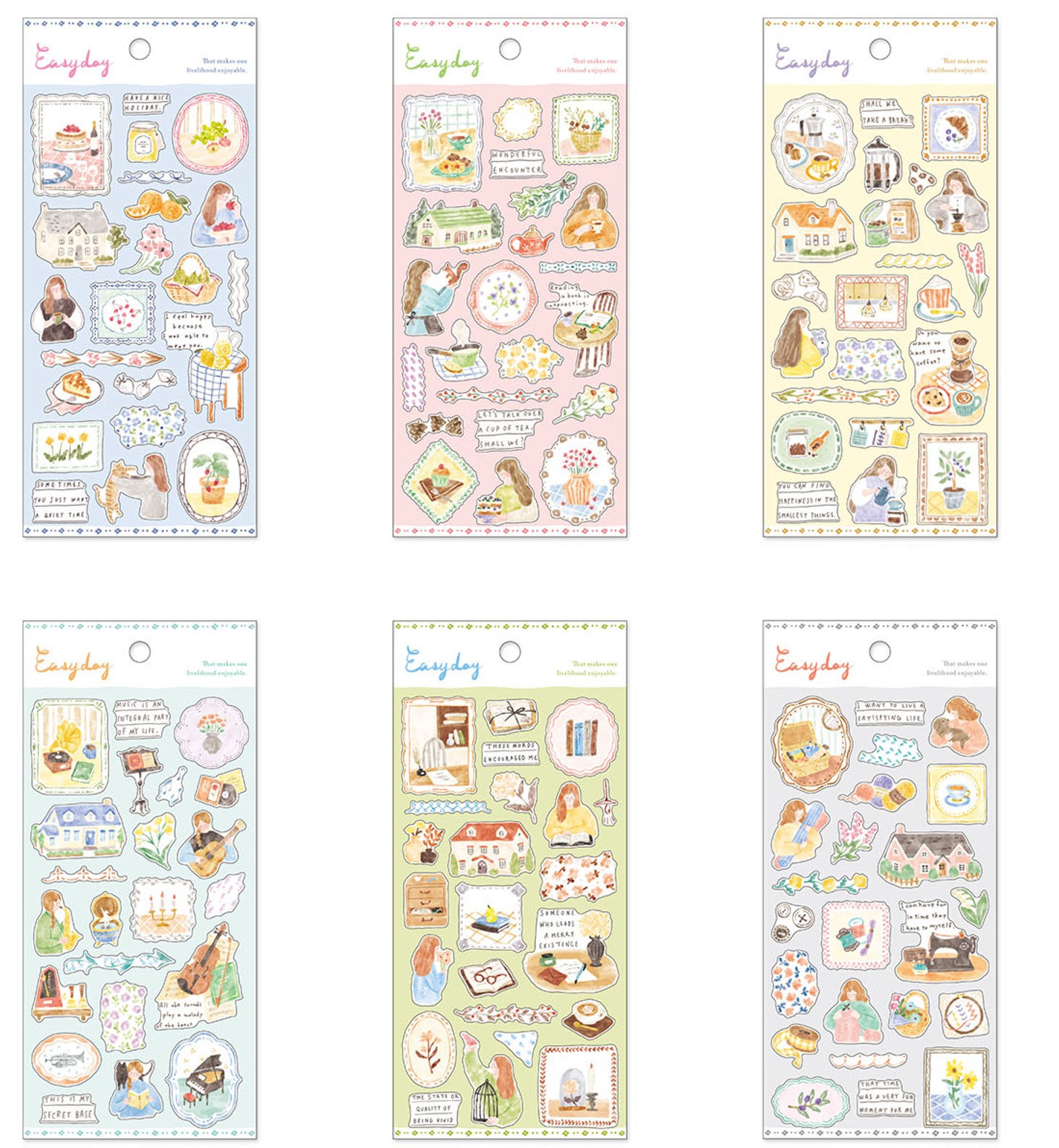 楽天市場】シールステッカー Mon Atelier Tracing seal シール