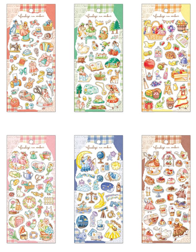 楽天市場】フシギなセカイ ステッカー Fushigi na sekai sticker