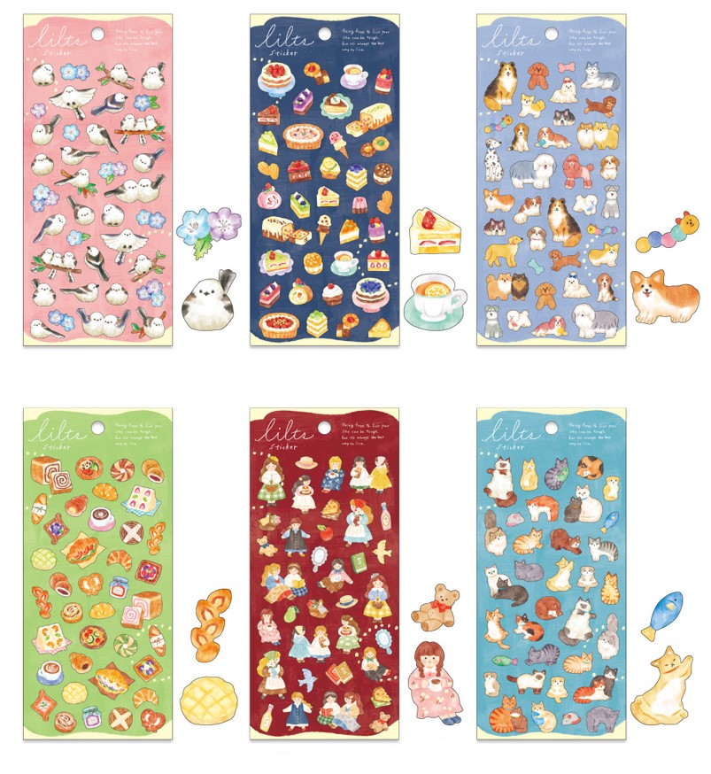 約200枚 封口シール 果味喵 楽天市場】リルツ ステッカー miw_82583_82588 lilts sticker シール