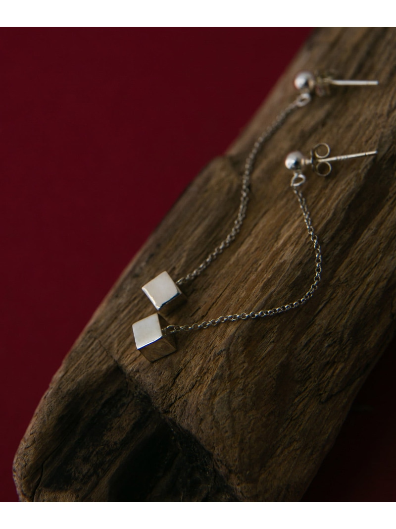 SMELLY so cube chain pierce SMELLY スメリー アクセサリー・腕時計 ピアス【送料無料】[ Fashion]