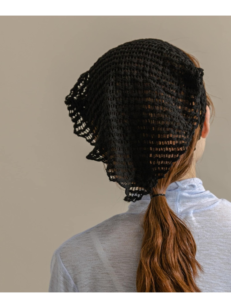 メッシュヘッドスカーフ Smelly スメリー 帽子 ヘア小物 カチューシャ