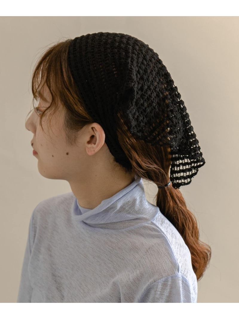 メッシュヘッドスカーフ Smelly カチューシャ スメリー ヘア小物 帽子