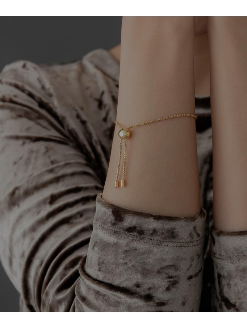 SMELLY so' pellet loop bracelet SMELLY スメリー アクセサリー・腕時計 ブレスレット・バングル ゴールド【送料無料】[ Fashion]