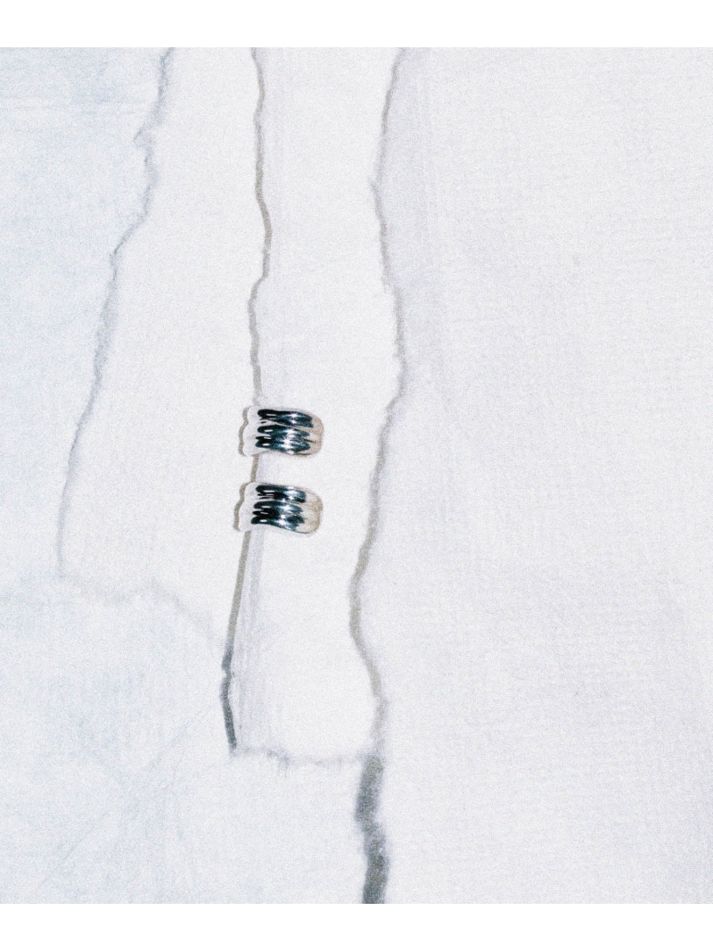 SMELLY so' plump nuance earring SMELLY スメリー アクセサリー・腕時計 イヤリング・イヤーカフ シルバー【送料無料】[ Fashion]
