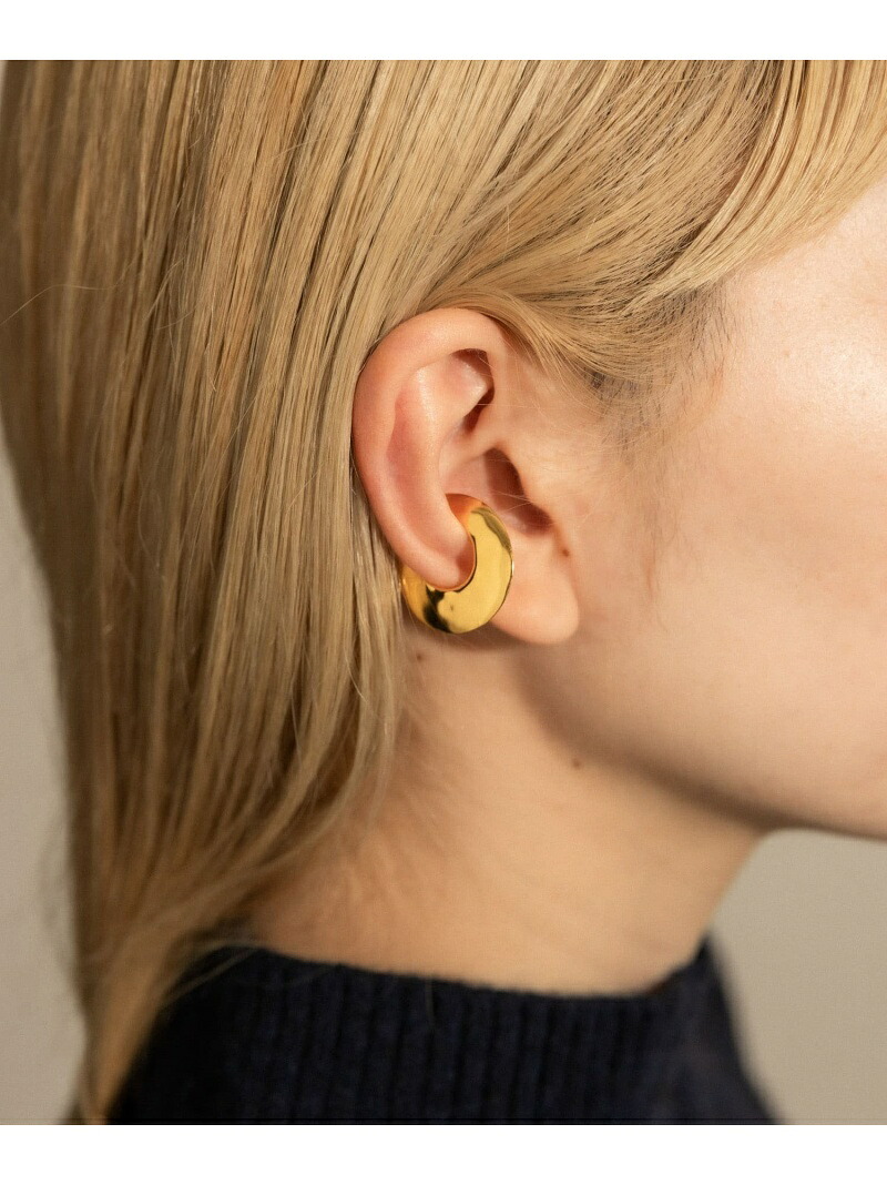 SMELLY so' flat circle earcuff gld SMELLY スメリー アクセサリー・腕時計 イヤリング・イヤーカフ ゴールド【送料無料】[ Fashion]｜SMELLY／スメリー