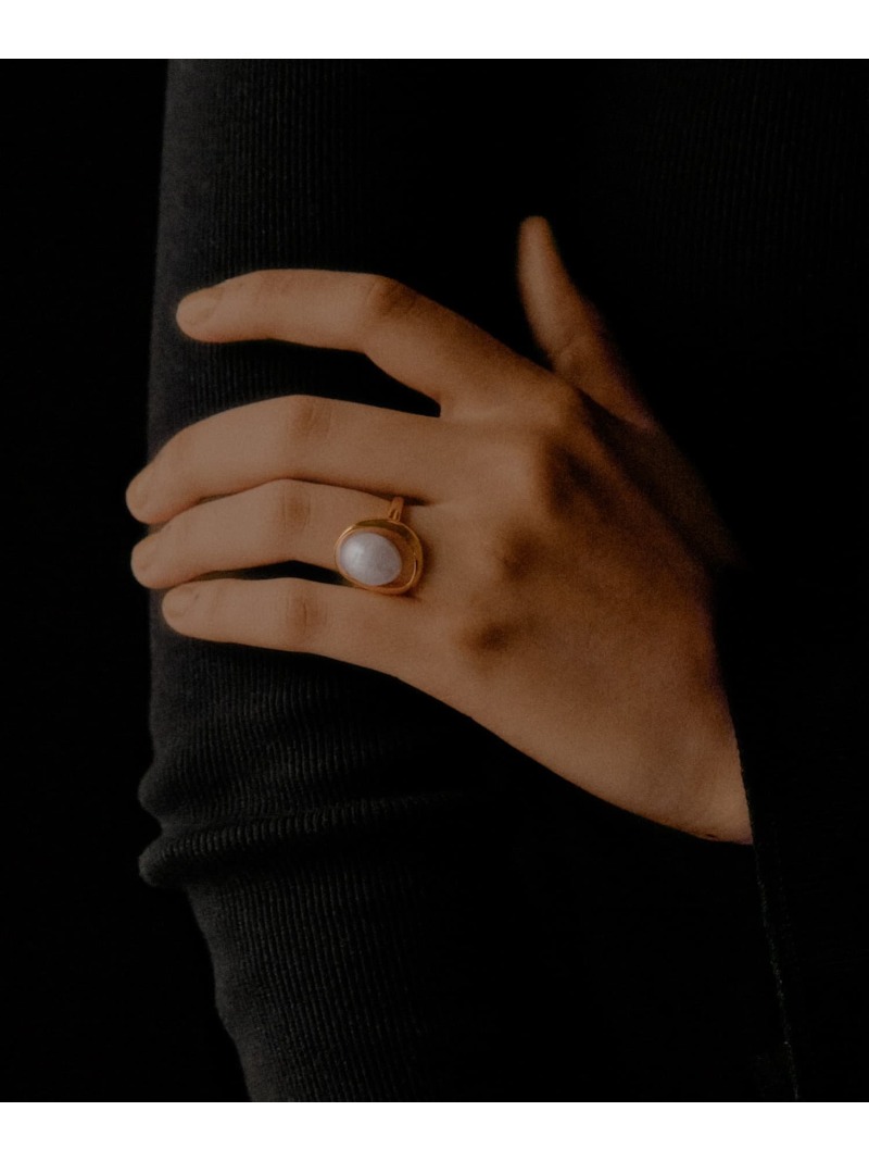 SMELLY so' pearl round ring SMELLY スメリー アクセサリー・腕時計 リング・指輪 ゴールド【送料無料】[ Fashion]