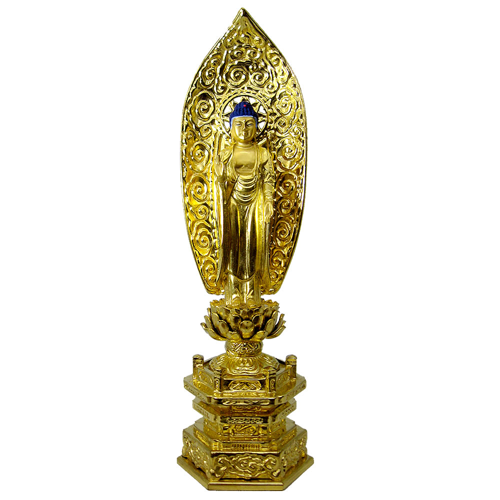 楽天市場】【仏具】【御本尊】仏像・大日如来 / 真言宗【純金中