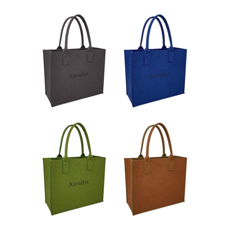 楽天市場】【限定特価】フェルトバッグ トートM グレー 1枚