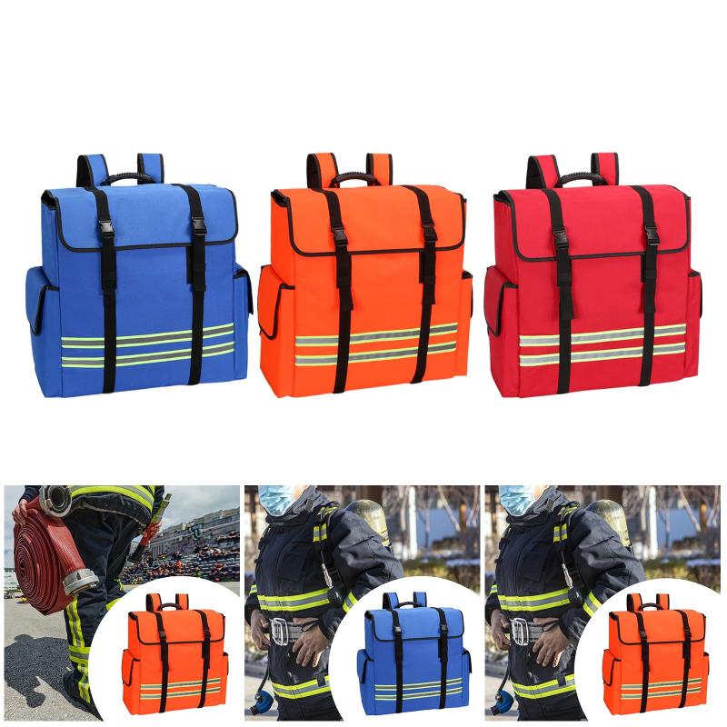 消防ホースバックパック 緊急用水ホースバックパック 快適なアウトドア用消防装備バッグ 登山リュックサック｜すまいる・きゃりあ 11,271円