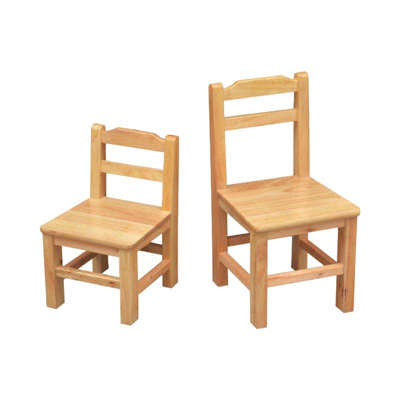 木製キッズチェア 2段式ラダーバックチェア 安定感があり丈夫なキッズ家具 幼稚園・保育園・教室のお子様用
