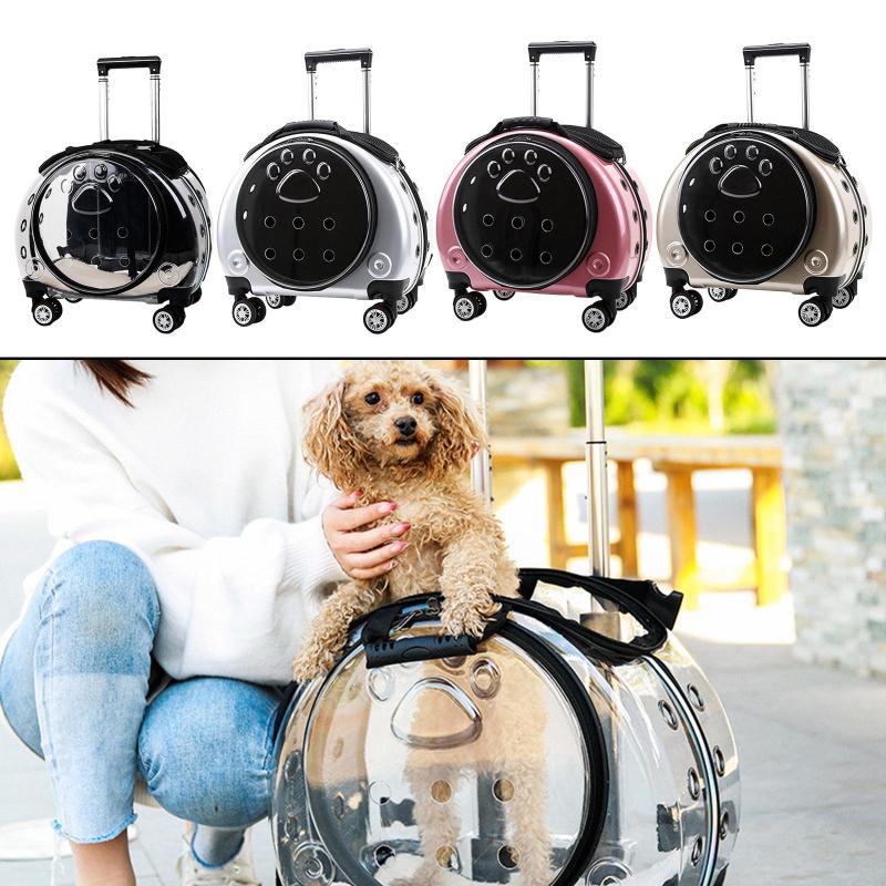 猫と子犬用のロリーケースキャリア.換気された猫のバックパックキャリア.旅行...アウトドア用のマット付きの快適さ