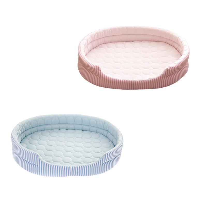 猫用クールベッド 子犬 子猫用 クールマット ベッド 夏用 クールマット 冬 夏用 アイスシルク素材 ペットベッド 全年齢猫用