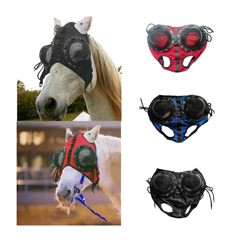 乗り馬眼鏡保護することサイバー空間視力差しつかえ軽さ抗沙子馬術メガネ炎の馬の腫れる