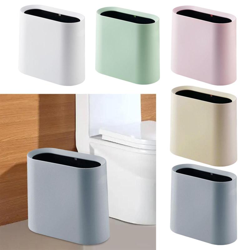 ゴミ箱 細長いゴミ箱 ゴミ箱 多目的ゴミ箱 スタイリッシュなゴミ箱 家庭用 キッチン 寝室 トイレ用