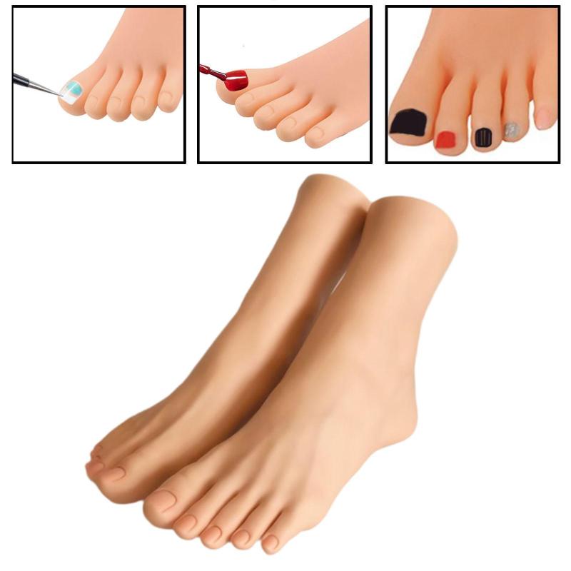 Feetモデルソックディスプレイネイルディスプレイショップ用の多役立つことマネキンフット