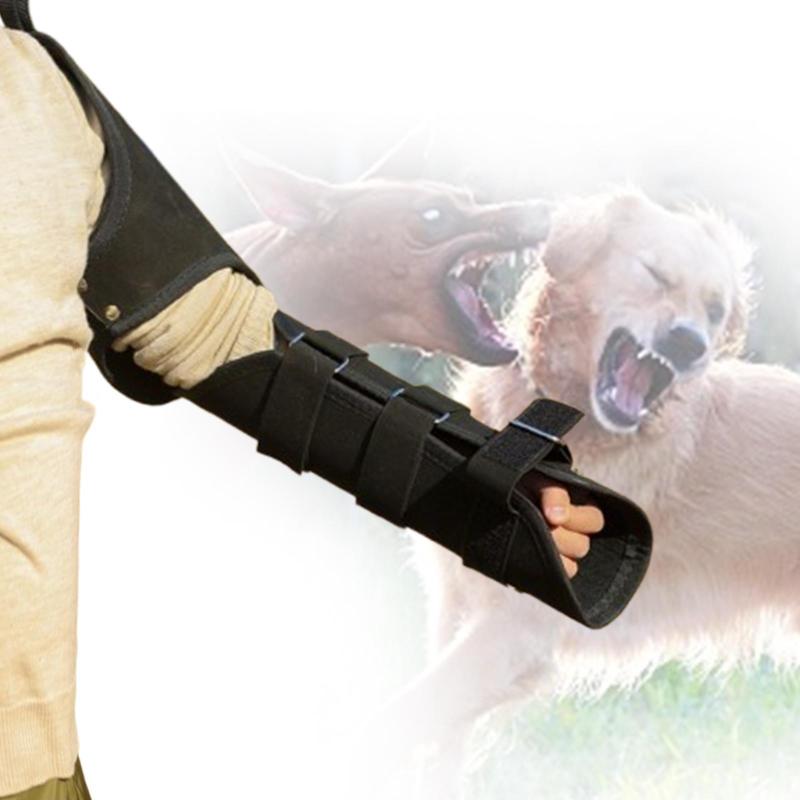 犬用噛みつき押しとどめる衣袂.奥ふかさのある噛みつき押しとどめる手かばい立て.形づくる物の具