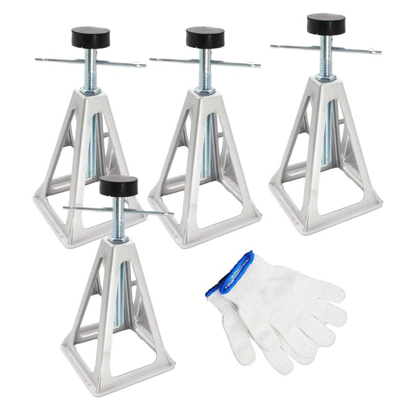 アルミスタビライザージャッキ RVスタビライザージャッキ.保護することパッド付き添い人付属物 RV安定器 RVスタック万力 万力照明ランプ