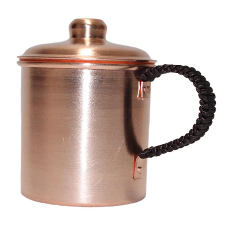 手作りの銅製ティーカップ 広口銅製マグカップ 紅茶 ビール コーヒー バー ホーム用