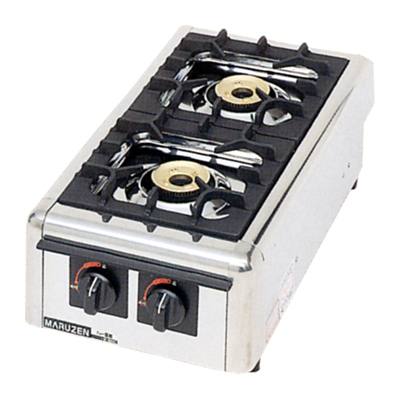 マルゼン 卓上ガステーブルコンロ 2口 ニュー飯城 【M-822DC】|住まeるデパート 店