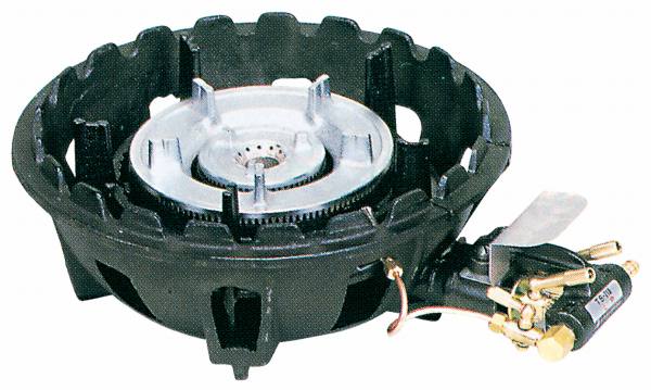 楽天市場】タチバナ製作所 鋳物コンロ(ハイカロリータイプ) 二重羽根付