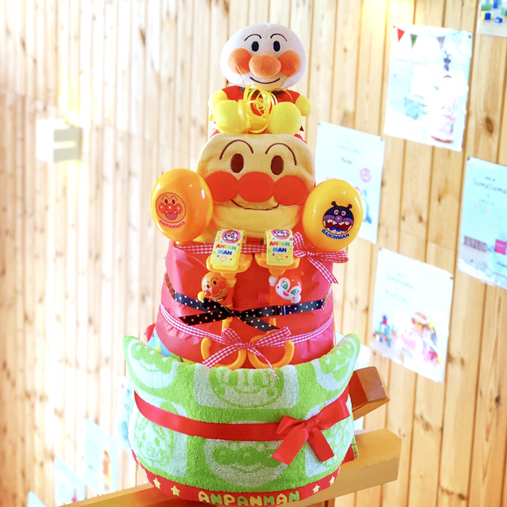 女の子 おむつケーキ おむつケーキ 女の子 出産祝い おむつケーキ ベビーギフト アンパンマン オムツケーキ 送料無料 メリーズ ドキンちゃん パンパース あんぱんまん 男の子 バイキンマン あかちゃんまん