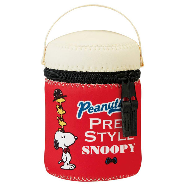 楽天市場 保温 保冷 ケース ウェット素材 スープジャー ポーチ Mサイズ スヌーピー プレッピースタイル Snoopy Ljfc3 Ljsp3対応 ポイント 倍 送料無料 住マイル