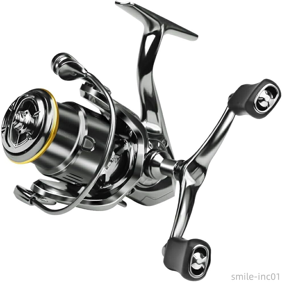 【送料無料】ライトジ サクラマス シーバス サーフ HES3500 HES2500 リール アジング 海釣り 淡水釣り 穴釣り 遠投用 軽量 左右交換ハンドル