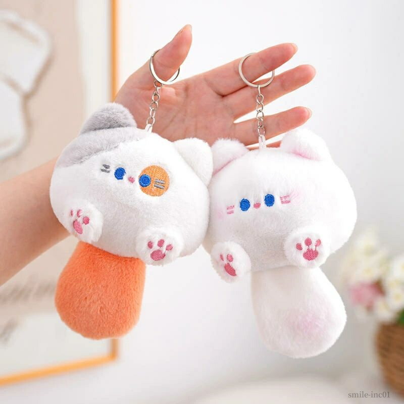 楽天市場】キーホルダー バッグ チャーム アクセサリー かわいい 猫 猫