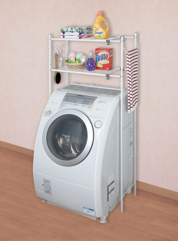 【新品未使用】ランドリーラック　キッチンラック　ホワイト 楽天市場】【在庫処分】ランドリーラック / ランドリーホワイト