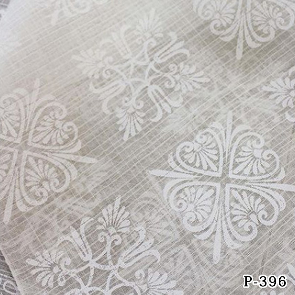 暖簾 のれん 送料無料 京都 万葉舎 白更紗のれん パルテノン(P-396) サイズ カーテン・ブラインド