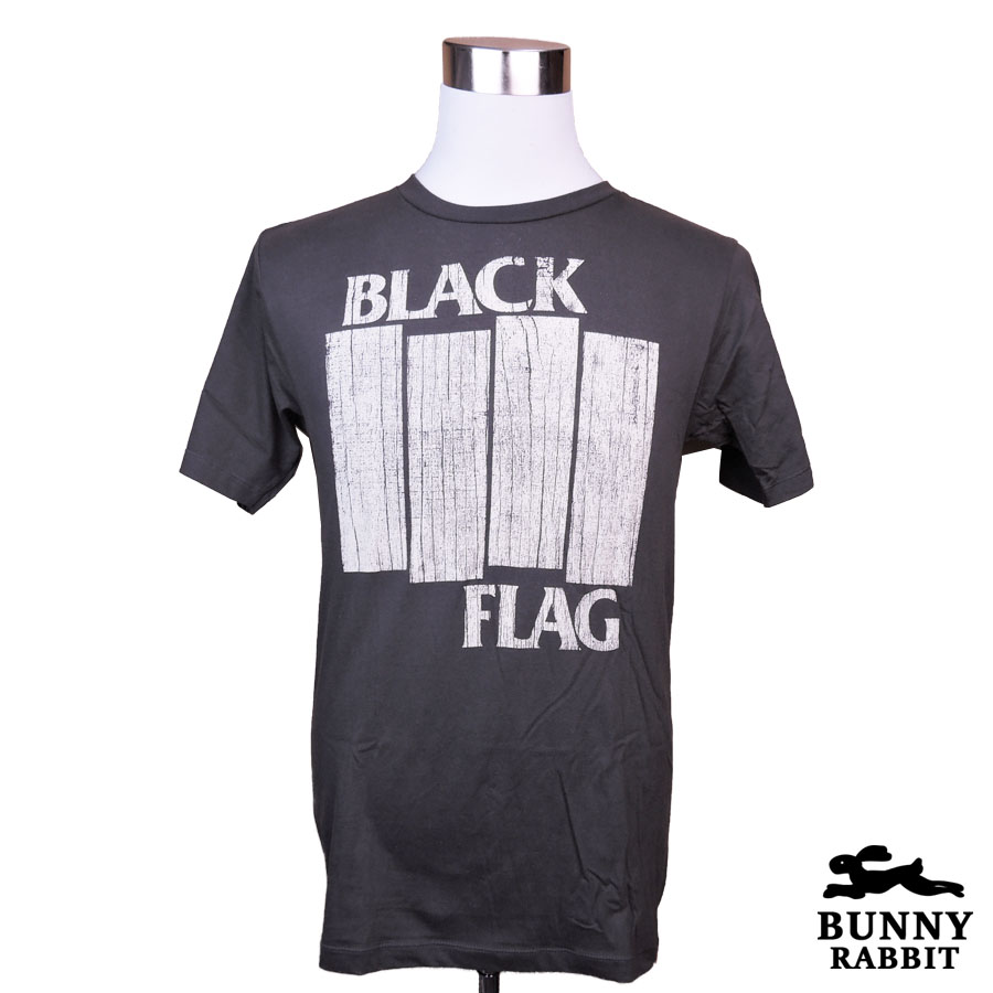 楽天市場】デザインTシャツ BUNNY RABBIT BLACK FLAG ブラック 