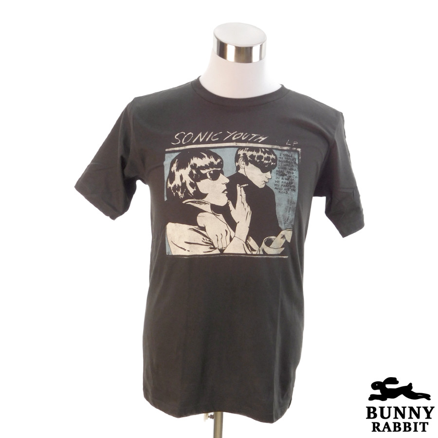【楽天市場】デザインTシャツ BUNNY RABBIT Sonic Youth ソニック・ユース ビンテージ風 パンク ノイズ ロック バンド