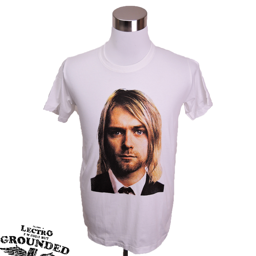 楽天市場 バンドtシャツ Against Kurt Cobain カート コバーン 音楽 プリントtシャツ グッズ ロック グランジ 洋楽 Tシャツ メンズ レディース サイズｍ ｌ スマイルワゴン楽天市場店