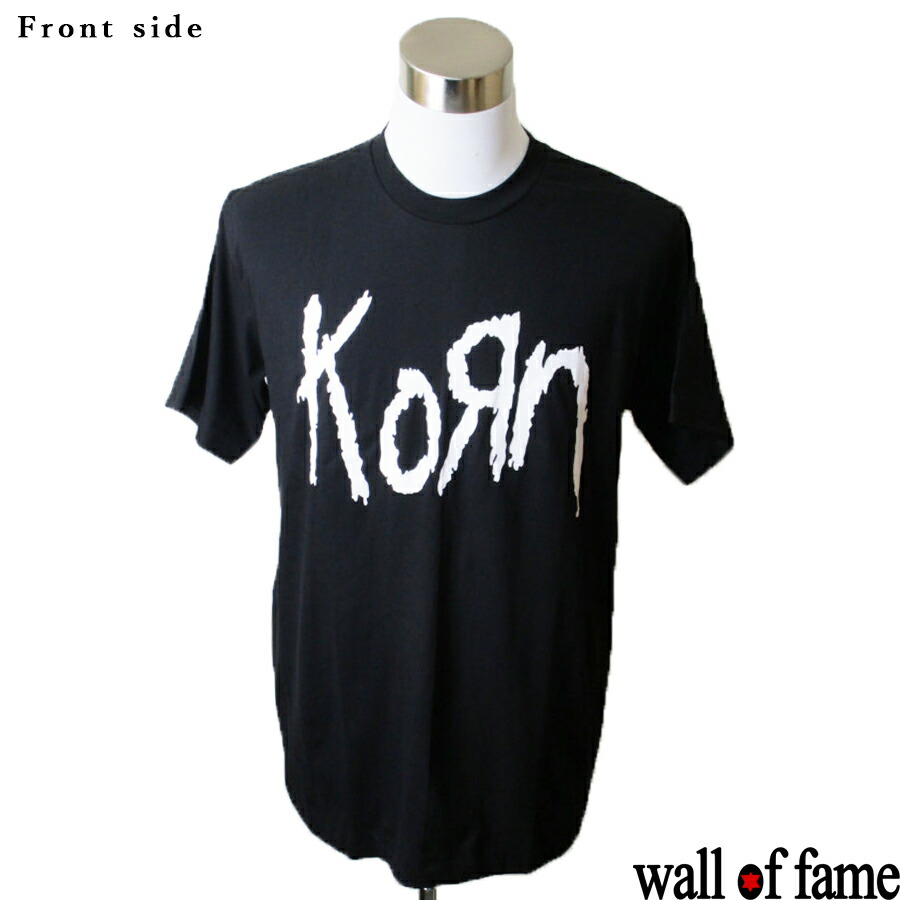 楽天市場 バンドtシャツ Wall Of Fame Korn コーン 音楽 プリントtシャツ グッズ メタル ロックｔ フェス ファッション 洋楽 Tシャツ メンズ レディース サイズｍ ｌ スマイルワゴン楽天市場店