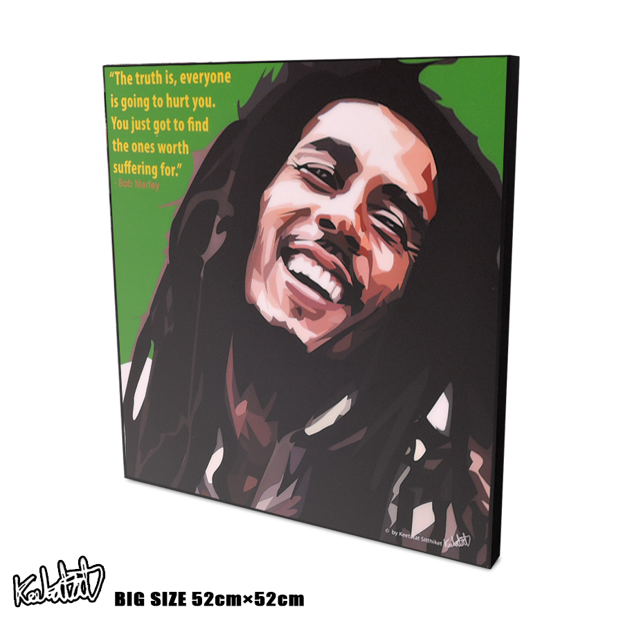 楽天市場 アートパネル 特大52ｃｍサイズ Bob Marley ボブ マーリー2 大型サイズ インテリア ウォールアート パネル 音楽 レゲエ レジェンド ポスター スター グッズ ポップアート アートフレーム 雑貨 スマイルワゴン楽天市場店