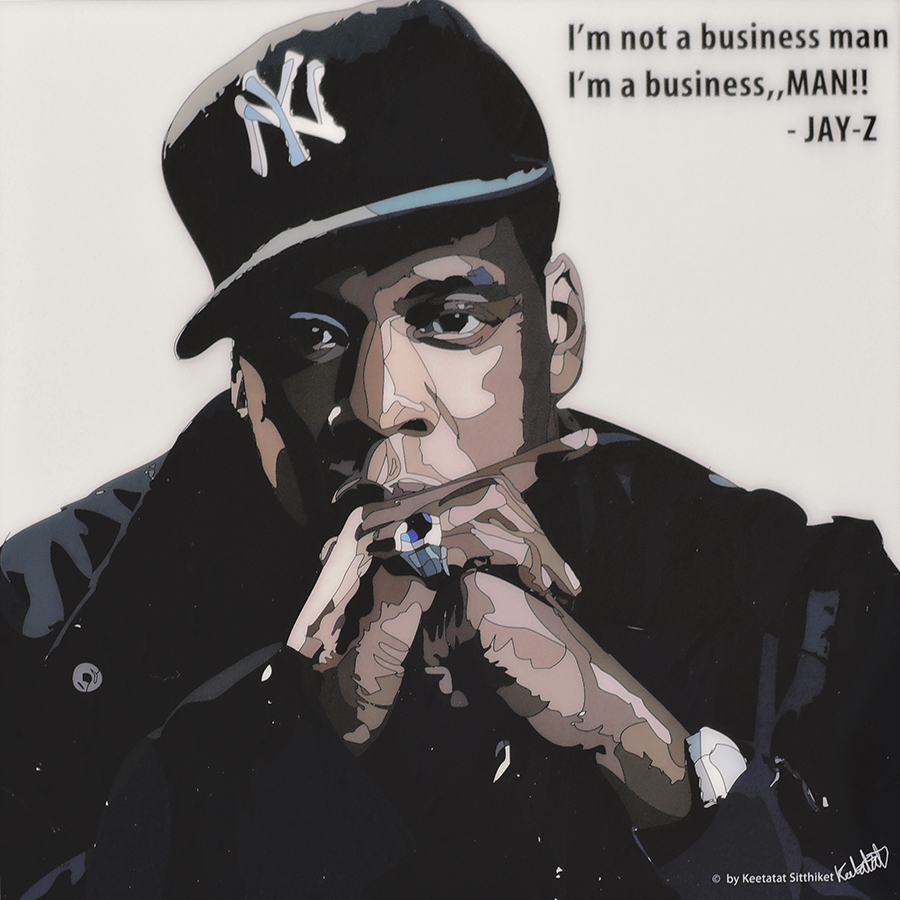 楽天市場 Jay Z ジェイ ジー Keetatat Sitthiket インテリア雑貨 おしゃれ ポップアートフレーム ポップアートパネル 絵 イラスト グラフィック 壁掛け ラッパー ヒップホップ ブラックミュージック 音楽 スマイルワゴン楽天市場店