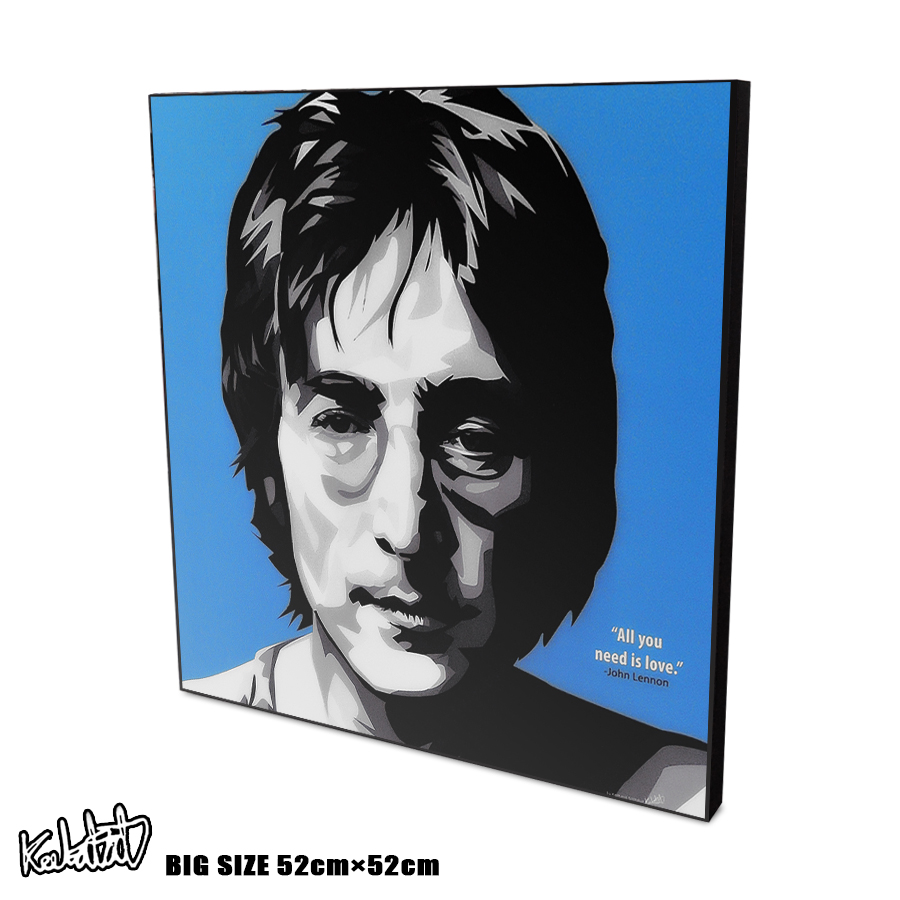 ショッピング ポップアートパネル John Lennon Peace ジョンレノン ピース Keetatat Sitthiket キータタット シティケット インテリア雑貨 ウォールアート ファッション かっこいい お洒落 引っ越し 店舗装飾 新生活 誕生日祝い 新築祝い 開店祝い Fucoa Cl