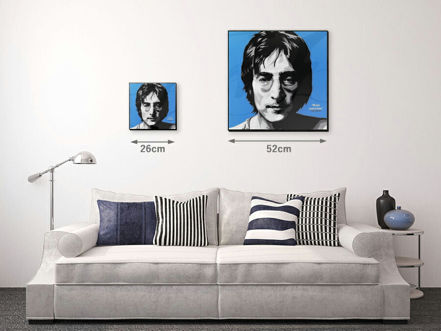 日本製 アートパネル 特大52ｃｍサイズ John Lennon ジョン レノン インテリア ビートルズ Beatles 世紀の偉大な音楽家 ウォールアート 音楽 ミュージック レジェンド おしゃれ イラスト 絵 絵画 ポップアート アートフレーム 雑貨 Lalegalhelp Com