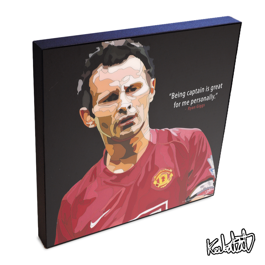 楽天市場 Ryan Giggs ライアン ギグス Keetatat Sitthiket インテリア雑貨 おしゃれ ポップアートフレーム ポップアートパネル 絵 イラスト グラフィック 壁掛け サッカー選手 マンチェスター ユナイテッド ウェールズ代表 ミッドフィールダー プレミアリーグ