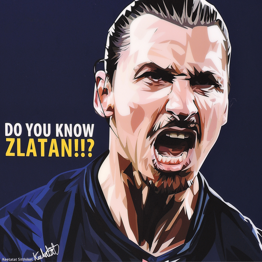 楽天市場 8 4 21 00 8 12 10 59 ポイント5倍 Zlatan Ibrahimovic ズラタン イブラヒモヴィッチ ｐｓｇ Keetatat Sitthiket おしゃれ ポップアートフレーム ポップアートパネル 絵 イラスト サッカー選手 フォワード パリ サンジェルマン レジェンド