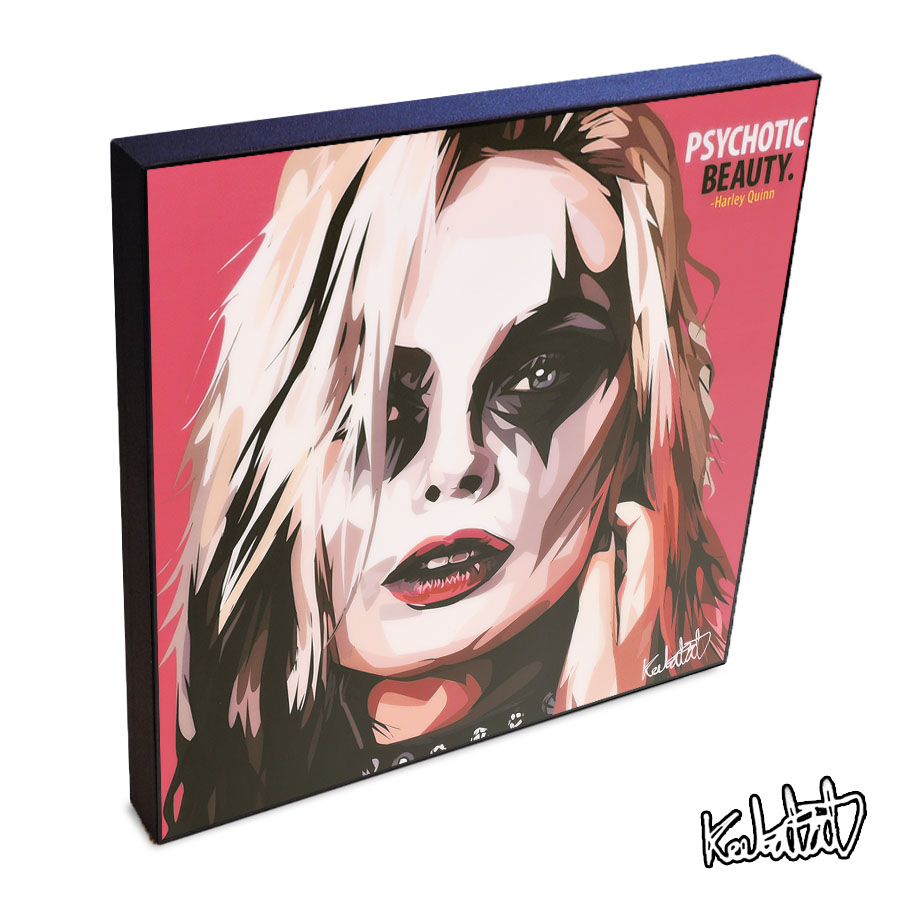 楽天市場 Harley Quinn ハーレイ クイン Keetatat Sitthiket インテリア雑貨 おしゃれ ポップアートフレーム ポップアートパネル 絵 イラスト グラフィック 壁掛け マーゴット ロビー Dcコミック アメコミ 映画 キャラクター ヒーロー ヴィラン スマイルワゴン楽天市場店