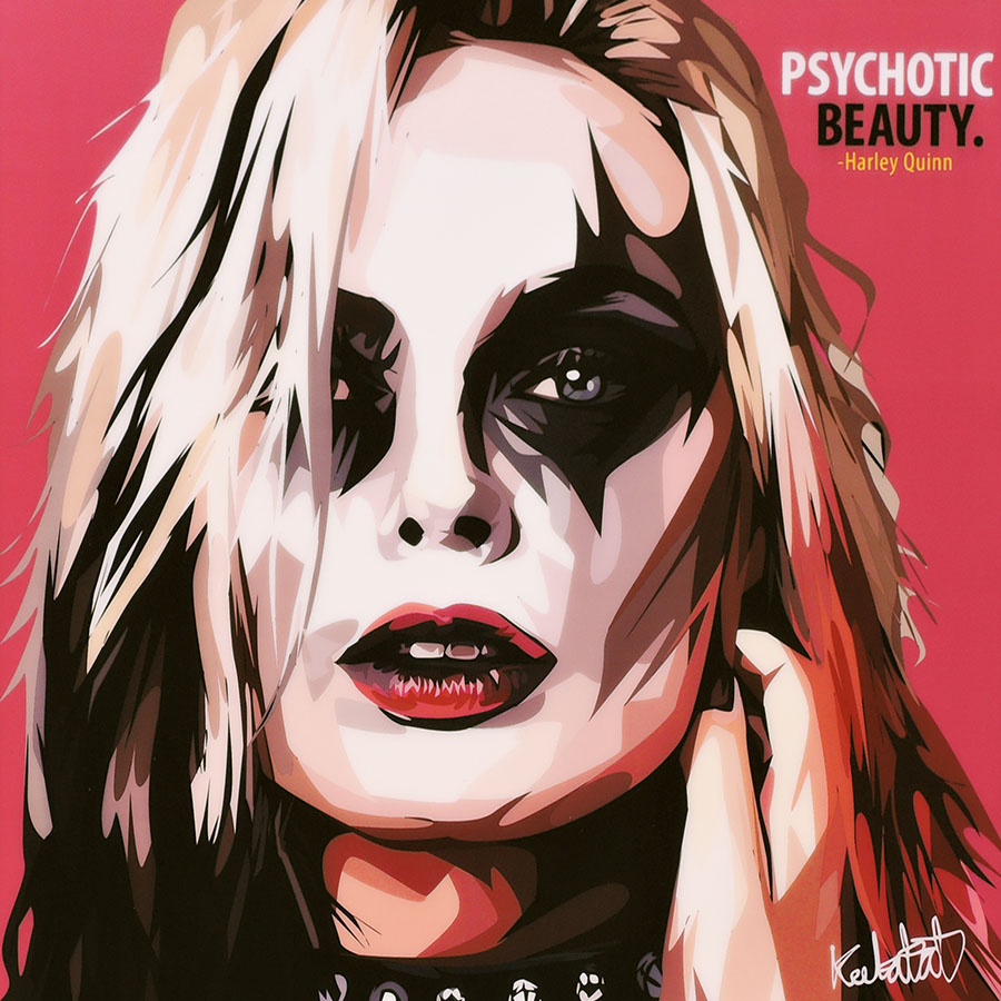 楽天市場 Harley Quinn ハーレイ クイン Keetatat Sitthiket インテリア雑貨 おしゃれ ポップアートフレーム ポップアートパネル 絵 イラスト グラフィック 壁掛け マーゴット ロビー Dcコミック アメコミ 映画 キャラクター ヒーロー ヴィラン スマイルワゴン楽天市場店