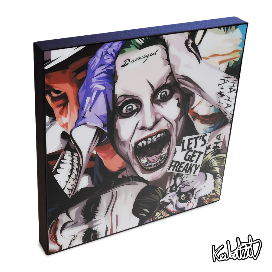 楽天市場 Harley Quinn Joker ハーレイ クイン ジョーカー Keetatat Sitthiket インテリア雑貨 おしゃれ ポップアートフレーム ポップアートパネル 絵 イラスト グラフィック 壁掛け Dcコミック アメコミ 映画 キャラクター スマイルワゴン楽天市場店