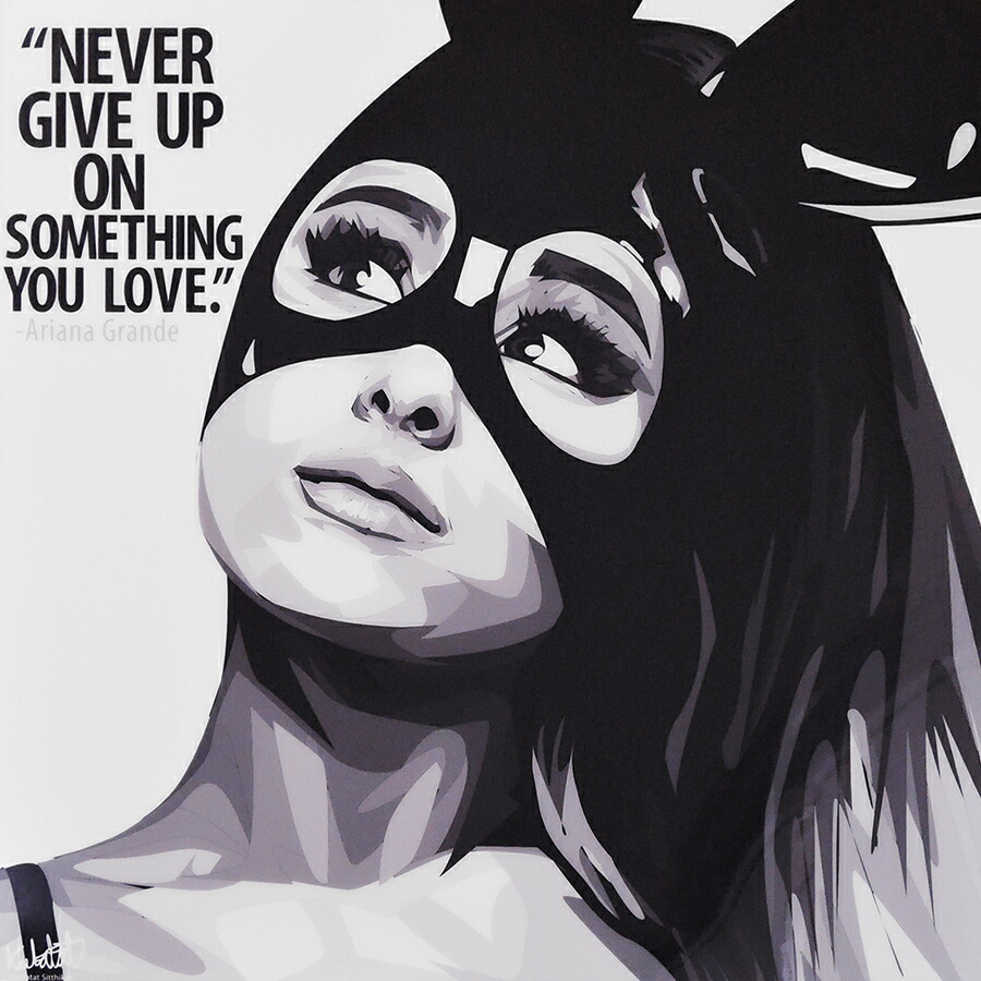 楽天市場 アートパネル 特大52ｃｍサイズ Ariana Grande アリアナ グランデ 大型サイズ インテリア ウォールアート パネル 音楽 ミュージック レジェンド スター グッズ ポップアート アートフレーム 雑貨 スマイルワゴン楽天市場店