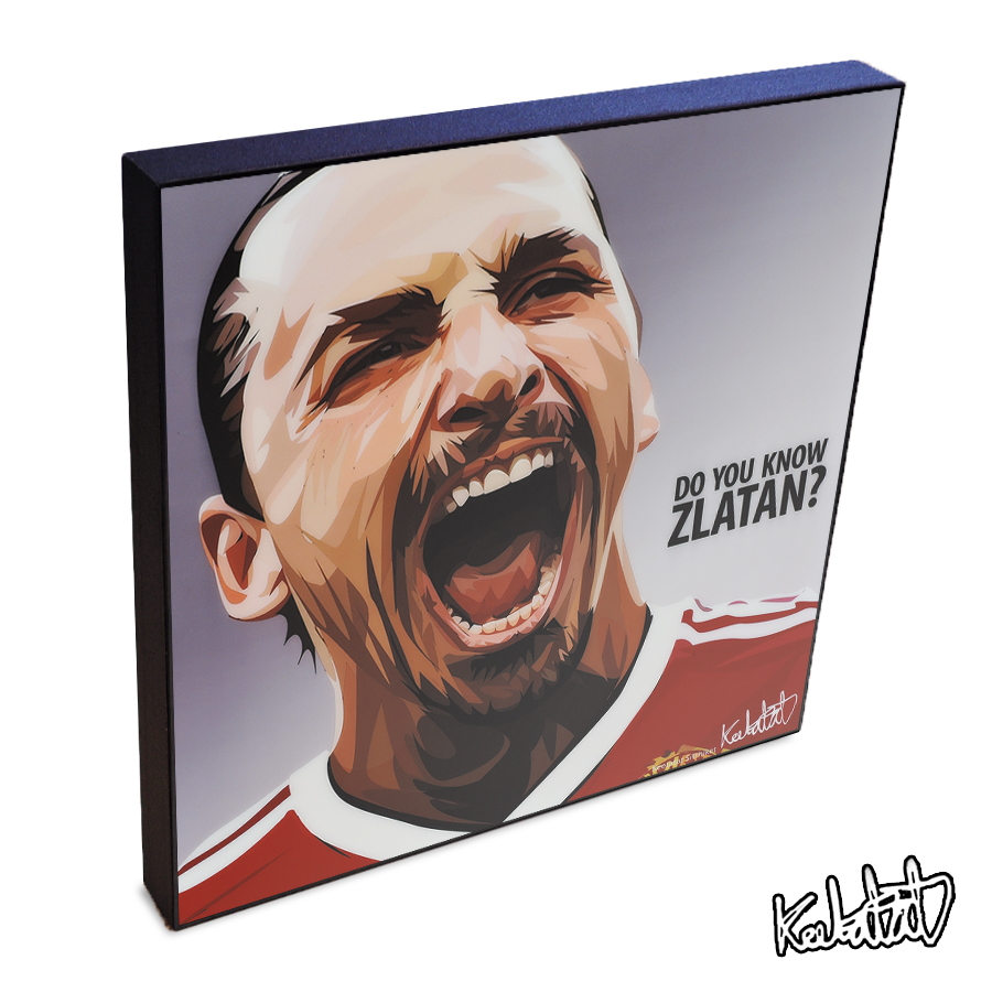 楽天市場 Zlatan Ibrahimovic3 ズラタン イブラヒモビッチ3 Keetatat Sitthiket インテリア雑貨 おしゃれ ポップアートフレーム ポップアートパネル 絵 イラスト グラフィック 壁掛け サッカー選手 フォワード マンチェスター ユナイテッド プレミアリーグ スマイル