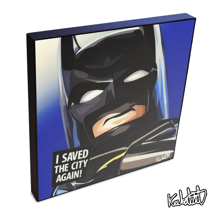 楽天市場 Batman Lego バットマン Lego レゴ Keetatat Sitthiket インテリア雑貨 おしゃれ ポップアートフレーム ポップアートパネル 絵 イラスト グラフィック 壁掛け ヒーロー Dcコミック アメコミ 映画 キャラクター スマイルワゴン楽天市場店