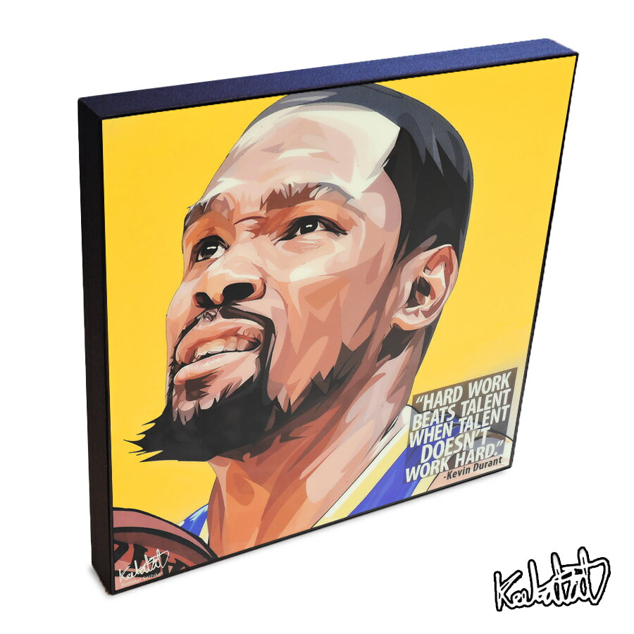 楽天市場 Kevin Durant ケビン デュラント Keetatat Sitthiket インテリア雑貨 おしゃれ ポップアートフレーム ポップアートパネル 絵 イラスト グラフィック 壁掛け バスケットボール選手 Nba ゴールデンステート ウォリアーズ スマイルワゴン楽天市場店